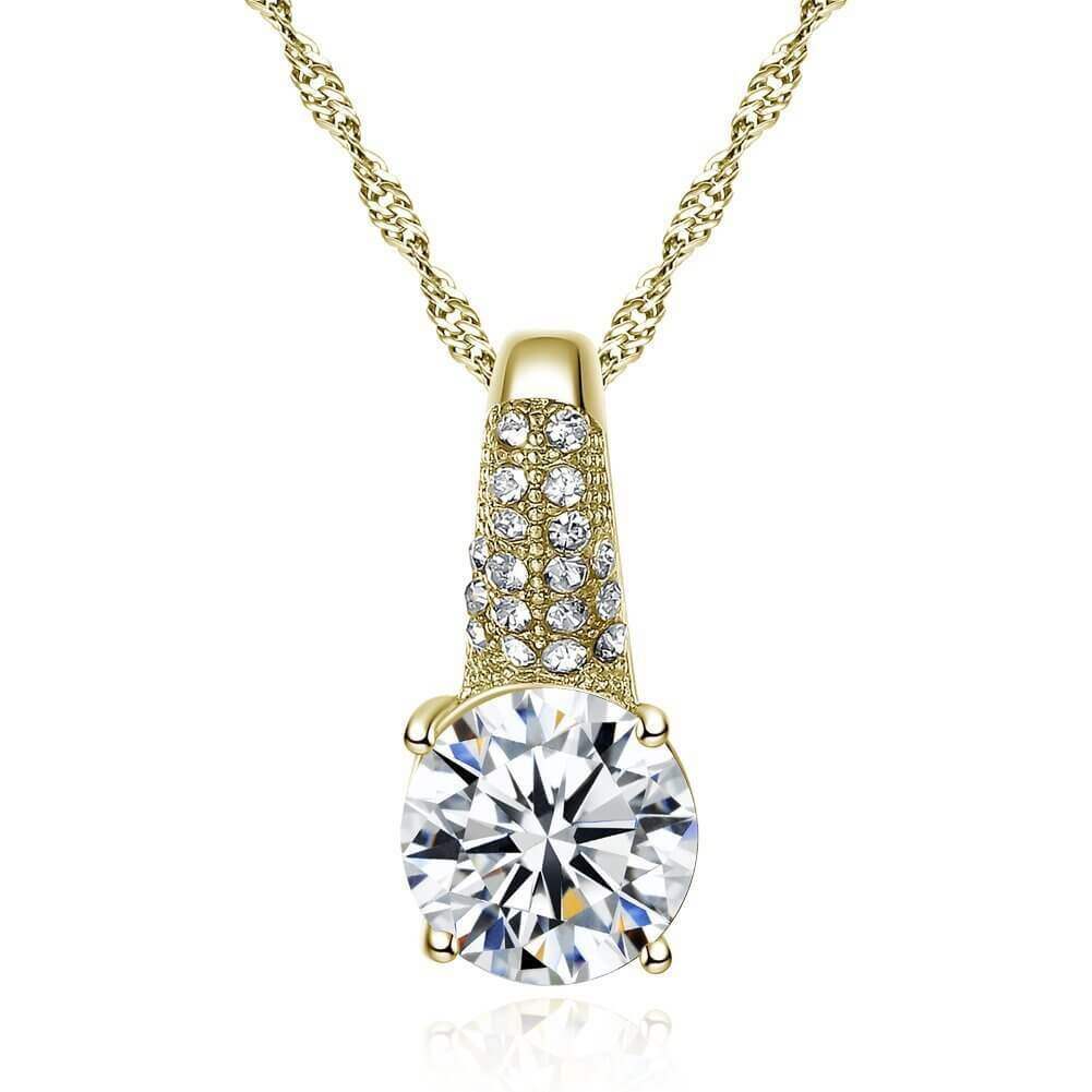 Bridal Necklace Earring Jewelry Set - GlowTrendVibe - - Bridal Necklace Earring Jewelry Set -