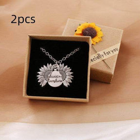 Sunflower Necklace Women Men (Copy) - StylishShop