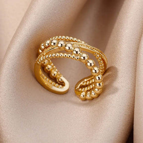 Premium Stainless Steel Heart Ring - Durable, Allergy-Free, Waterproof - Perfect for Weddings, Anniversaries, and Gifts - Free Shipping!