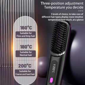 Portable Wireless Hair Styler