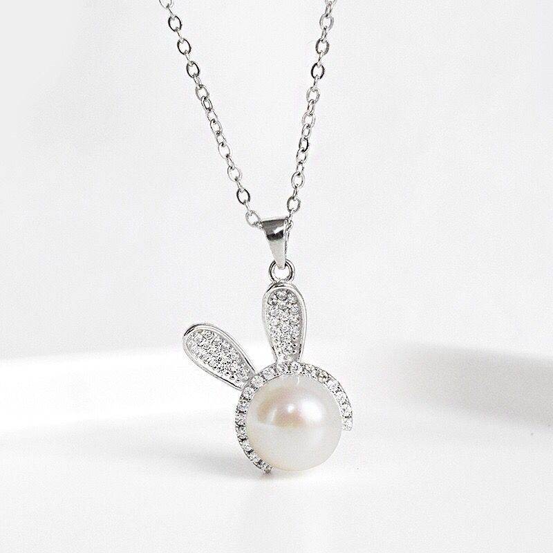 Luxury Cute Rabbit With Pearl Jewelry - StylishShop