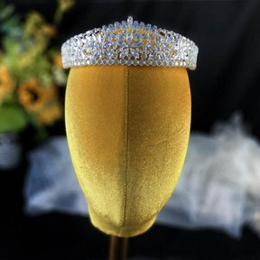 Luxury New Queen's Zircon Crown Jewelry - GlowTrendVibe - - Luxury New Queen's Zircon Crown Jewelry - 